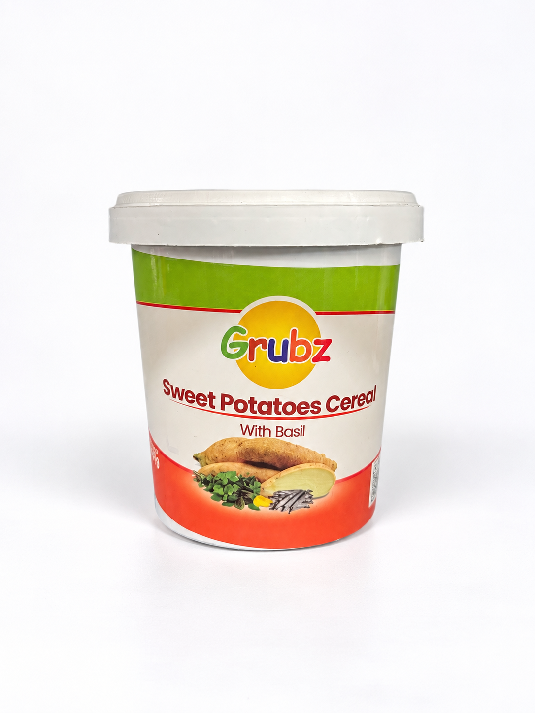 Grubz Sweet Potatoes Cereal & Basil
