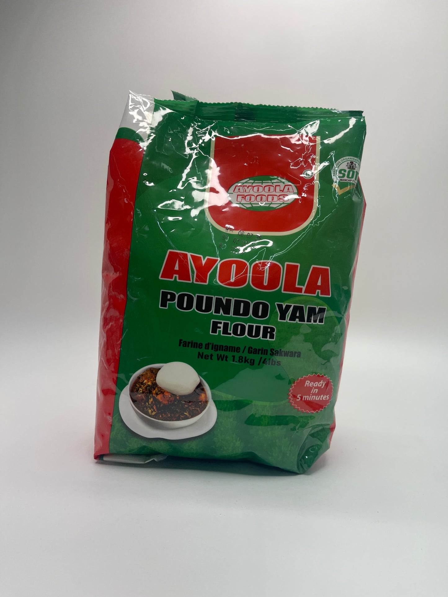 Ayoola Poundo Yam Flour 1.8Kg