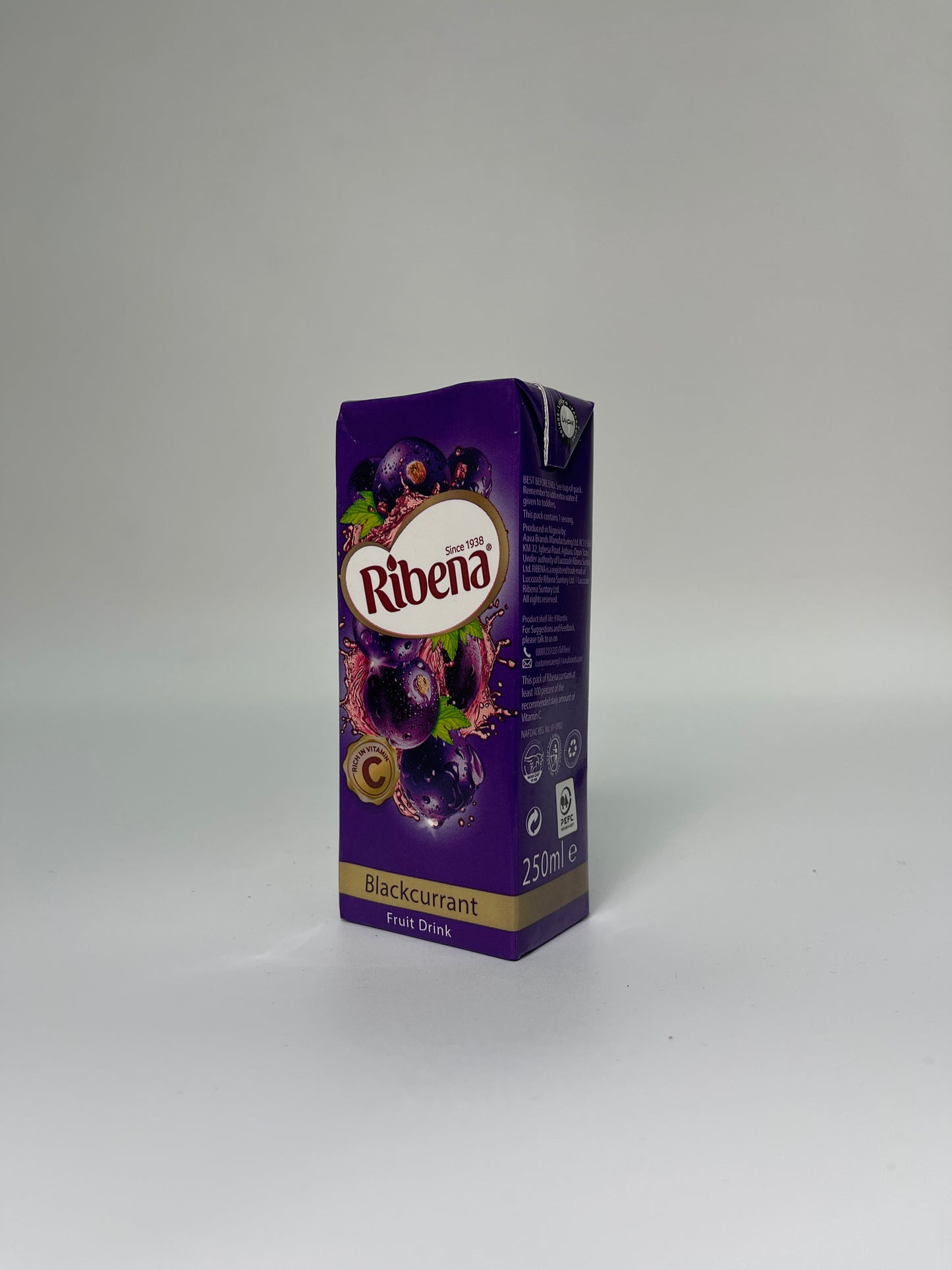 Ribena Blackcurrant (250ml)