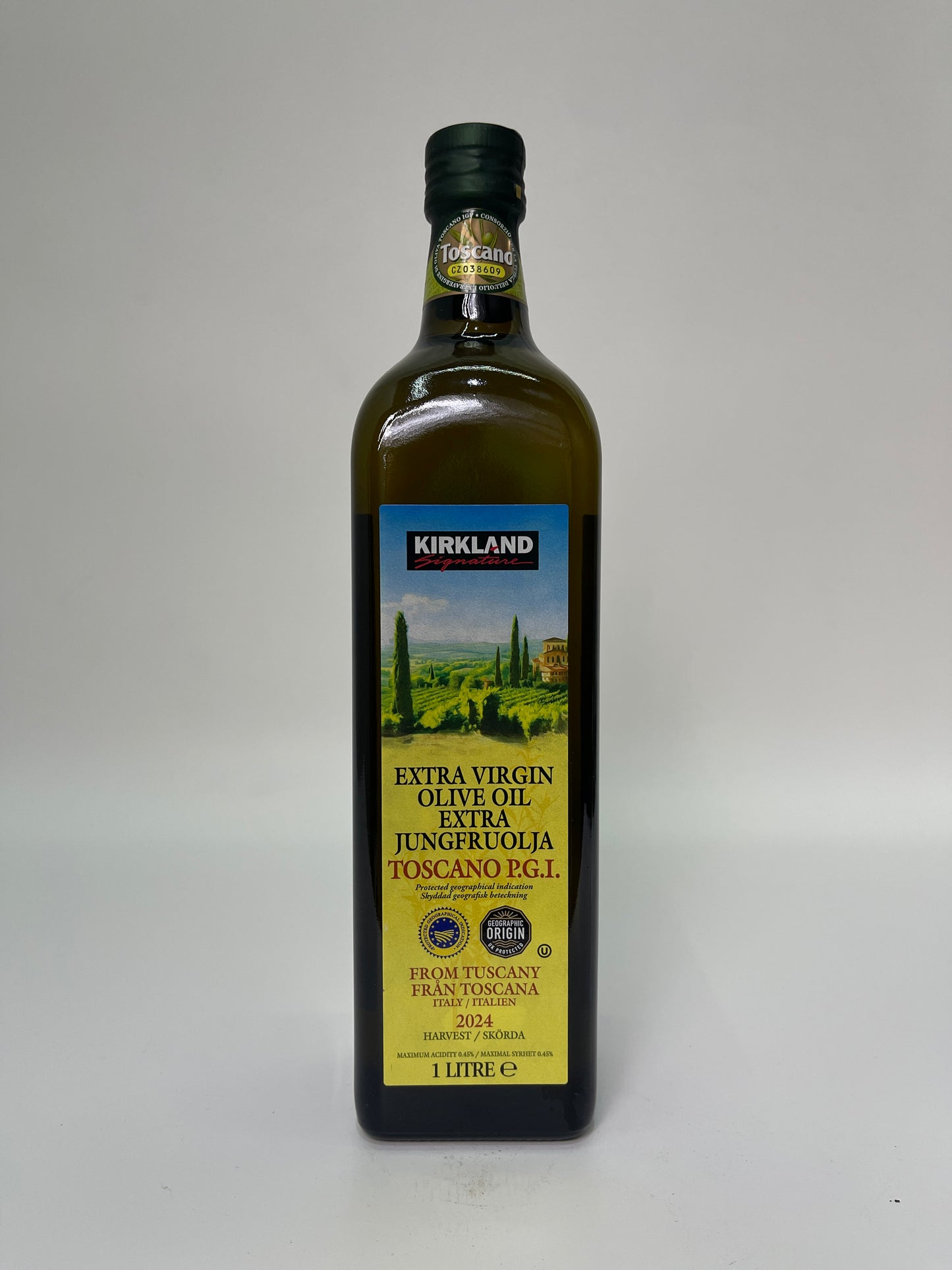 Kirkland Toscano Extra Virgin Olive Oil (1 Litre)