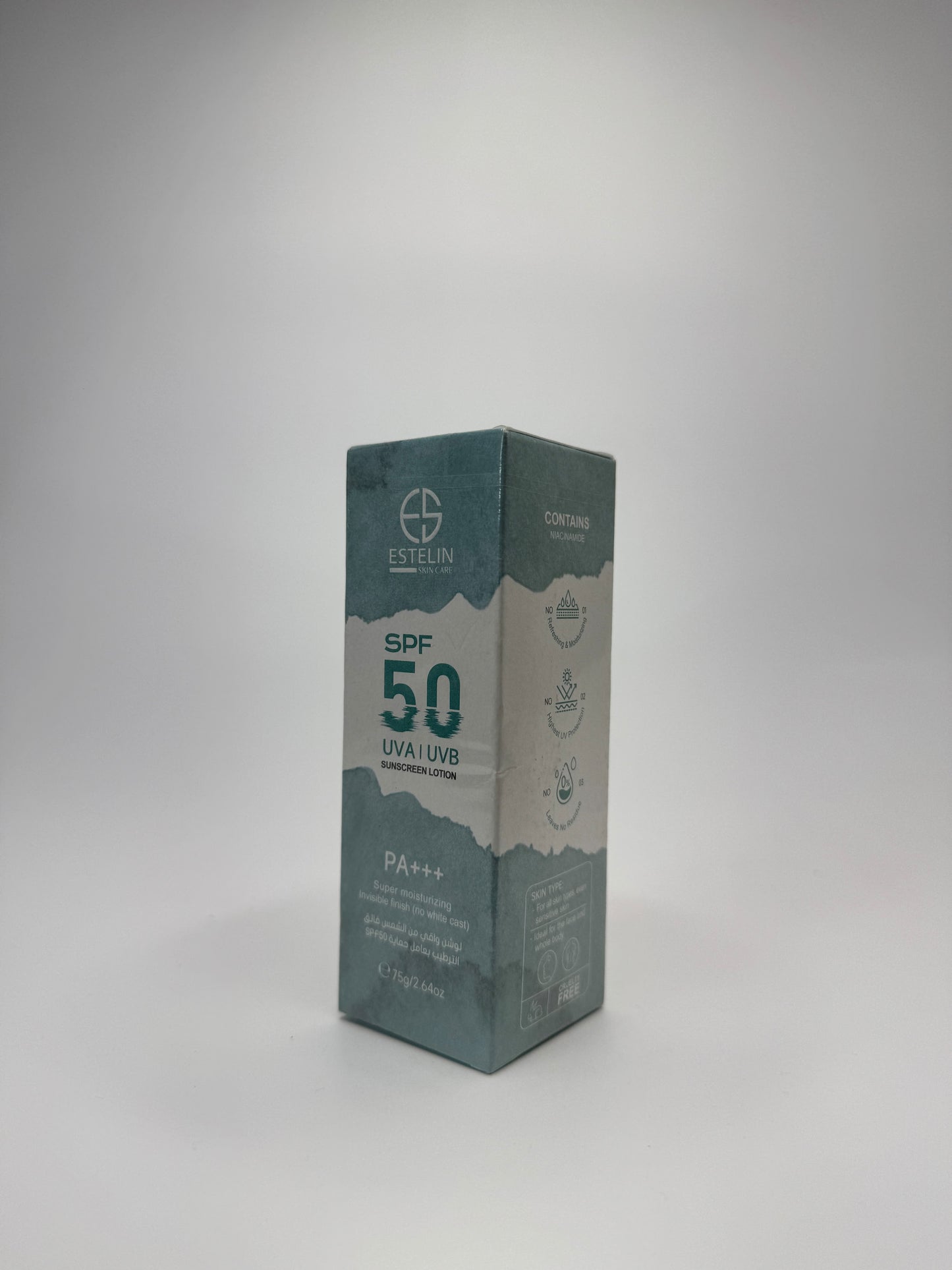 Estelin Super Moisturizing Sunscreen Lotion SPF 50 PA+++