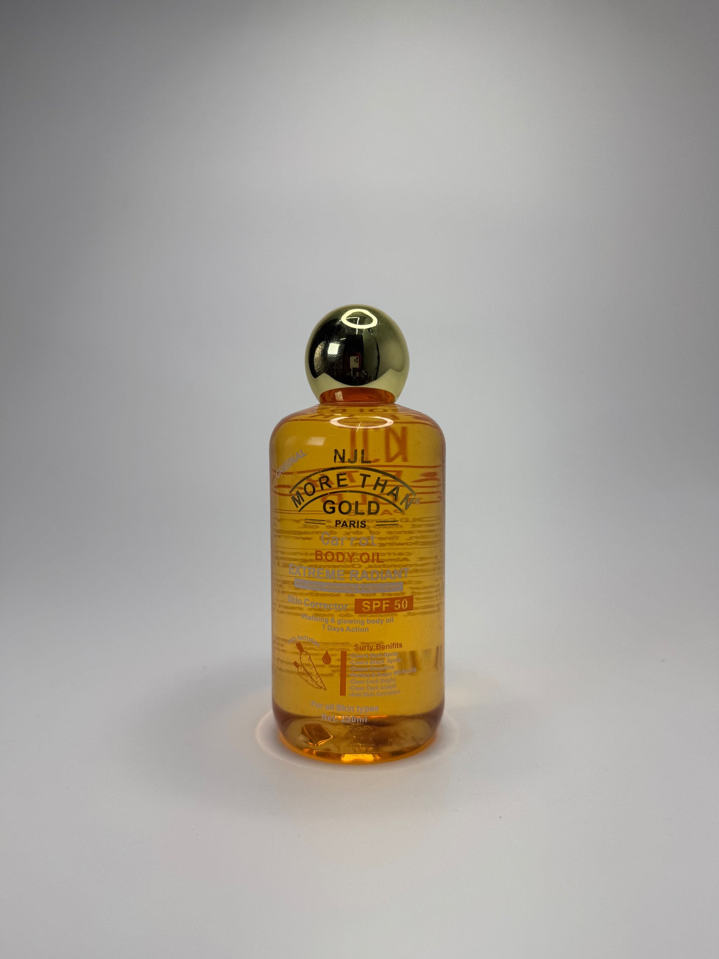 NJL More Than Gold Carrot Extreme Radiant Skin Corrector Oil