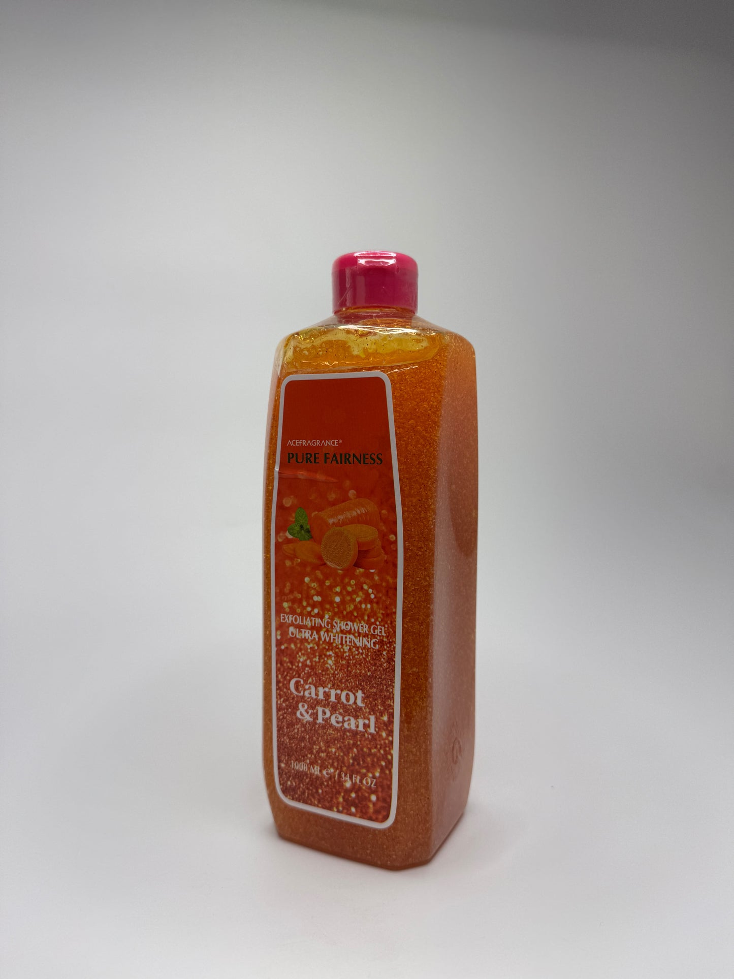 Acefragrance Carrot & Pearl Shower Gel (1000ml)