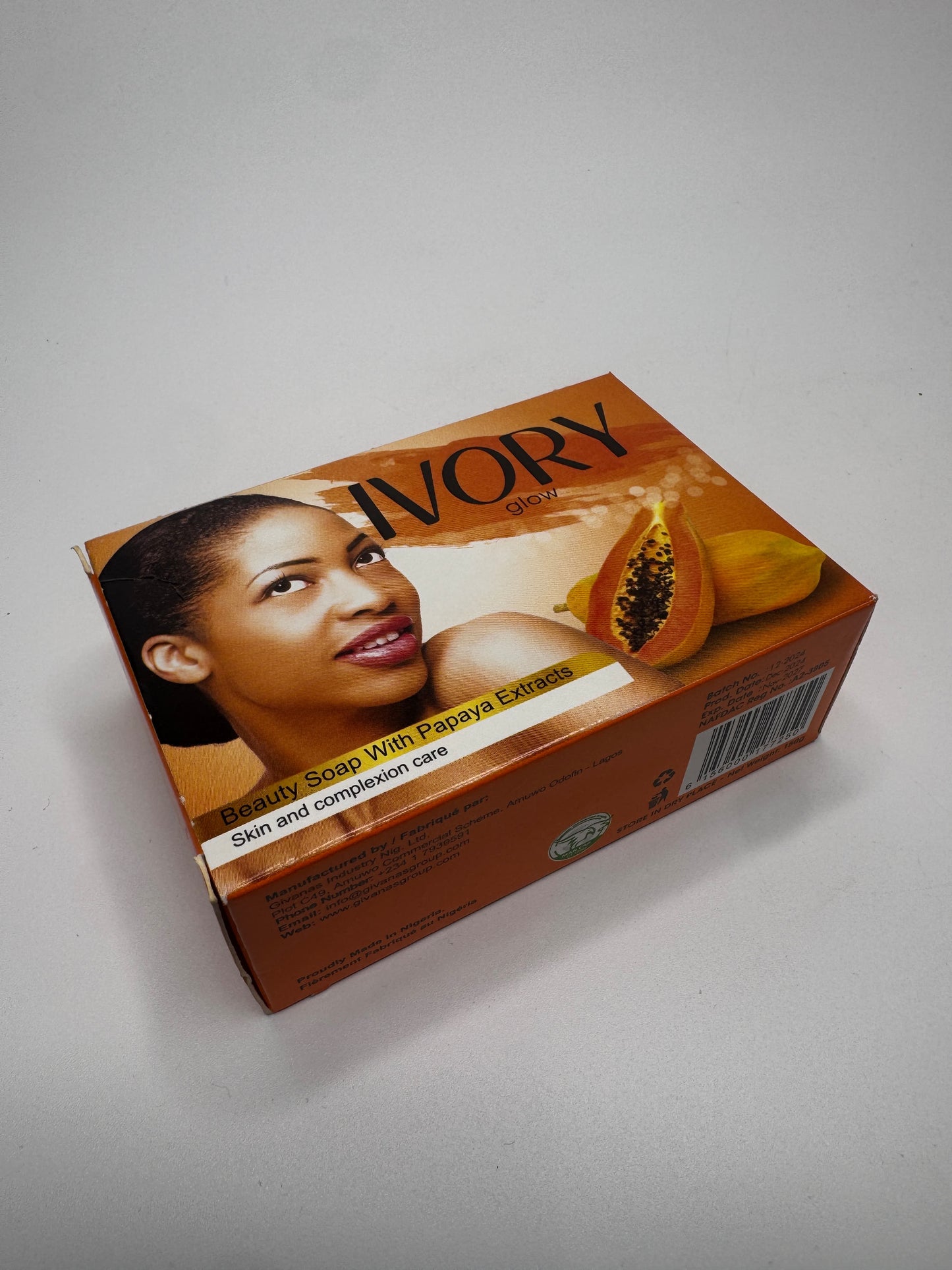 Ivory Glow Beauty Soap (with Papaya Extracts)