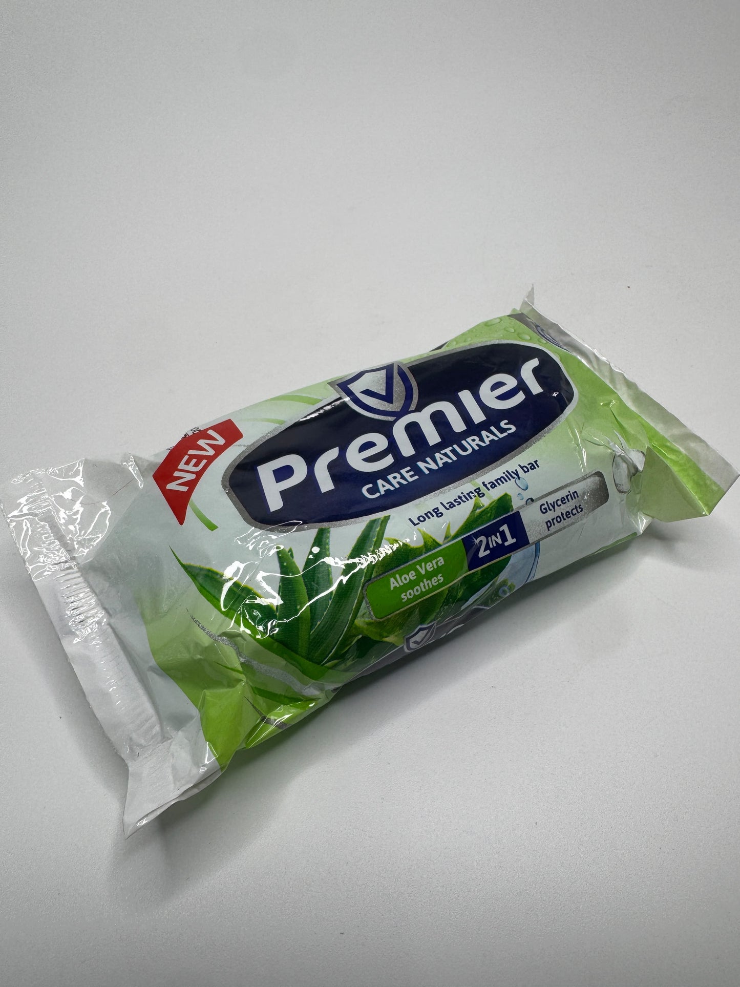 Premier Care Naturals 2-in-1 Aloe Vera & Glycerin Soap 175g