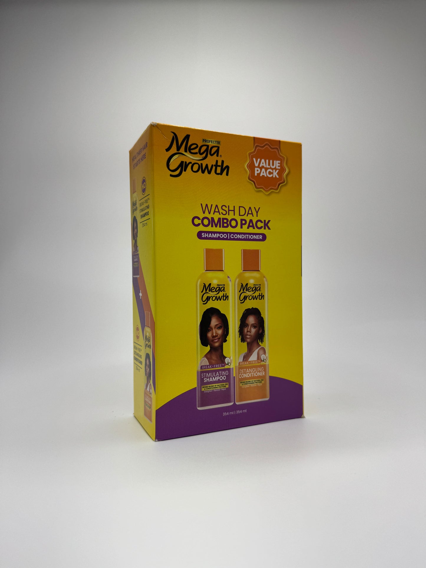 Profectiv Mega Growth Wash Day Combo Pack