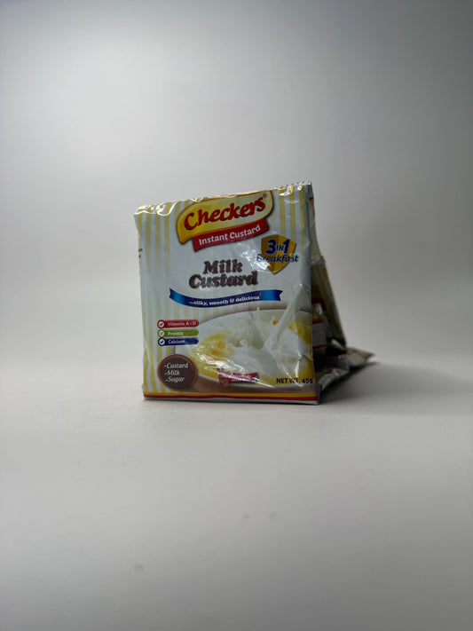 Checkers Custard Sachet