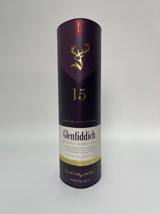 Glenfiddich Scotch Whiskey 15Years