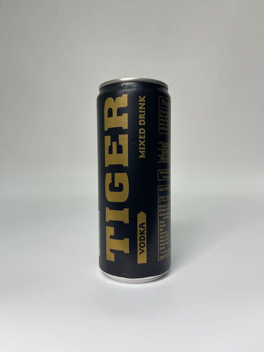 Tiger Vodka Can