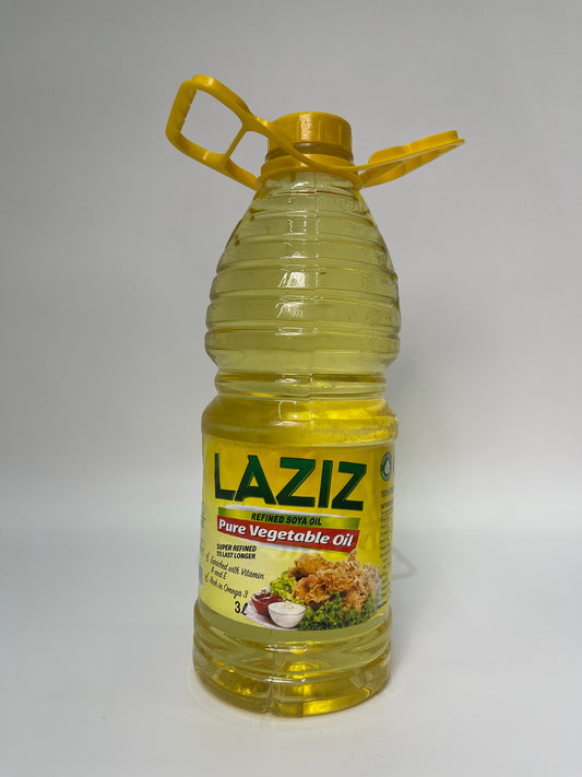 Laziz Vegetable Oil (3Litre)