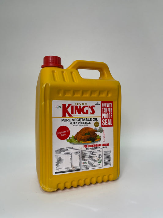 Devon King's Vegetable Oil (5Litres)