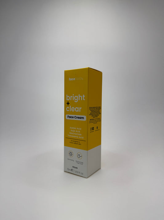 FaceFacts Bright + Clear Face Cream (75ml)
