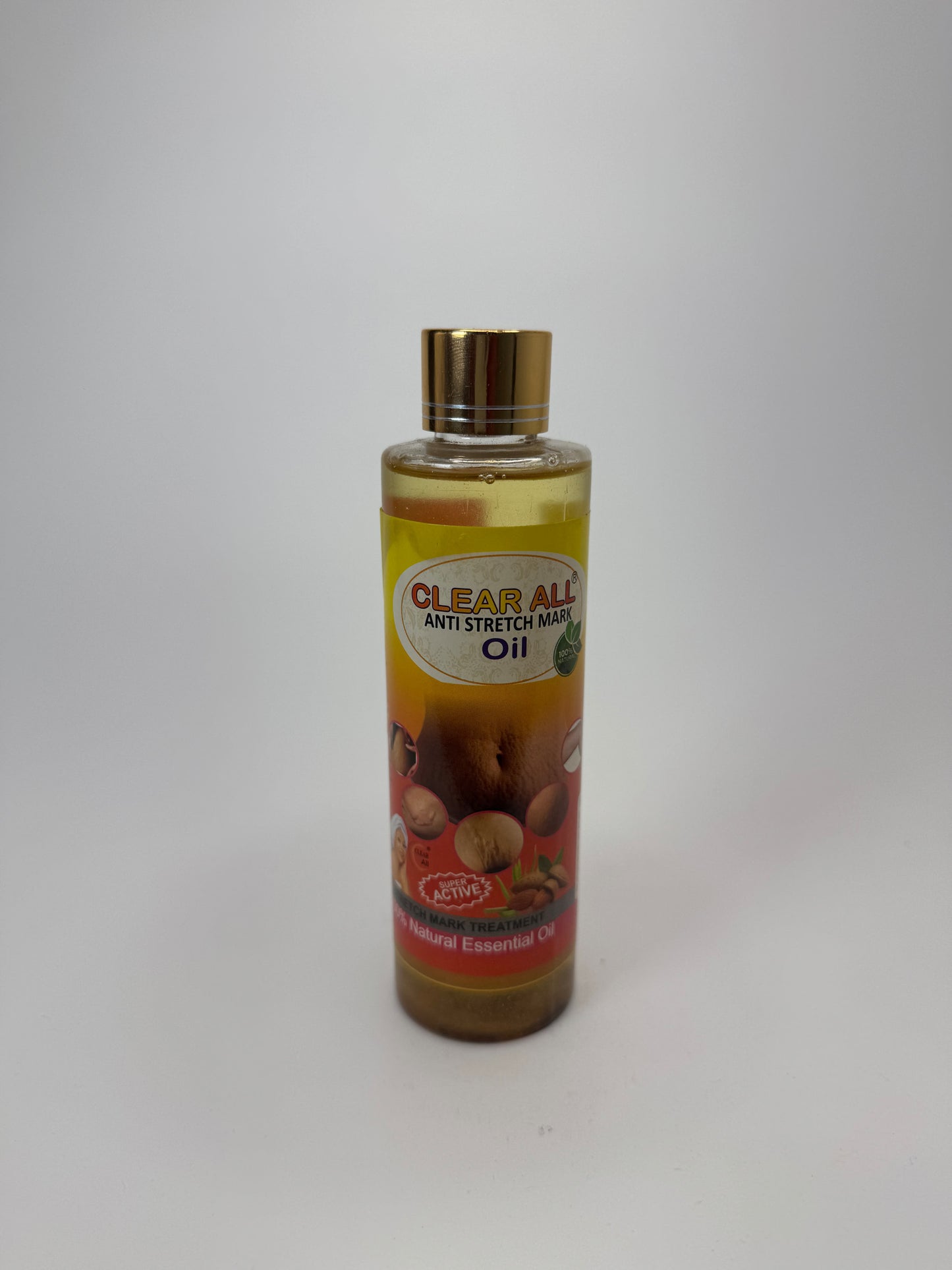 Clear All Anti Stretch Mark Oil