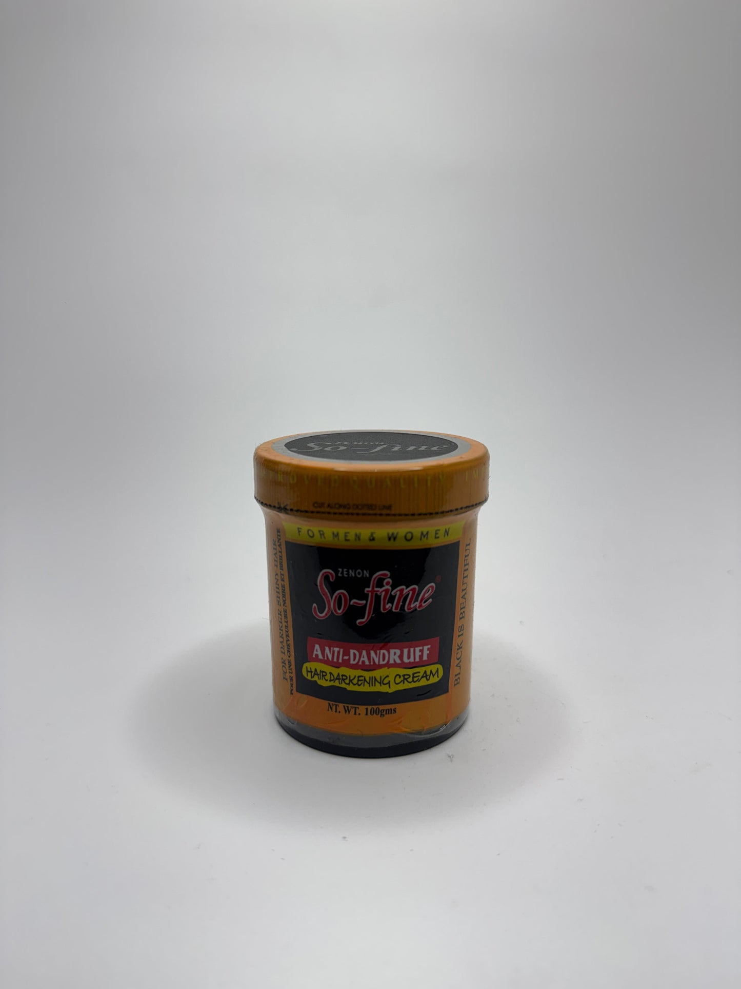 Zenon So-Fine Anti-Dandruff Hair Darkening Cream