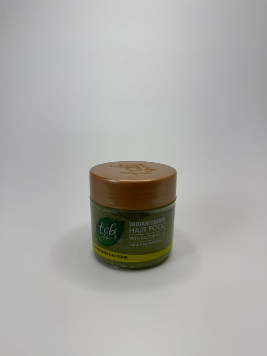TCB Naturals Indian Herbs Hair Food with Castor Oil
