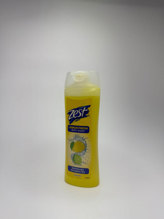 Zest Lemon Fresh Body Wash (400ml)