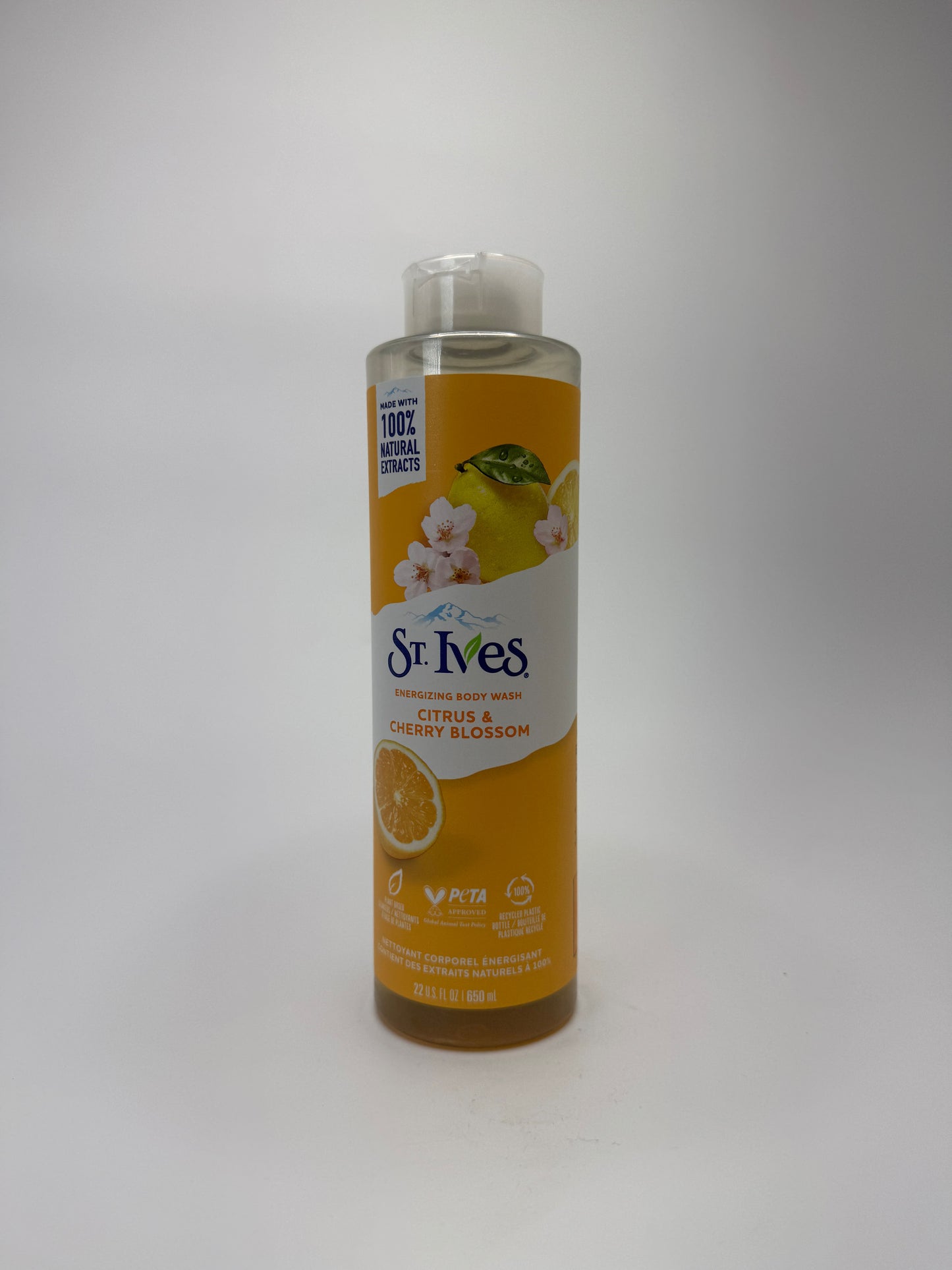 St. Ives Energizing Body Wash (Citrus & Cherry Blossom)