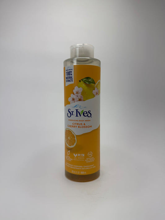 St. Ives Energizing Body Wash (Citrus & Cherry Blossom)