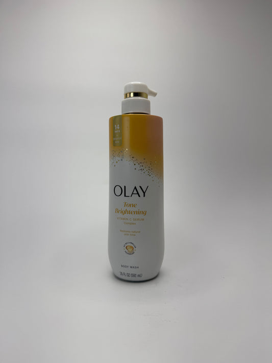 Olay Tone Brightening Body Wash with Vitamin C Serum Complex (591 ml)