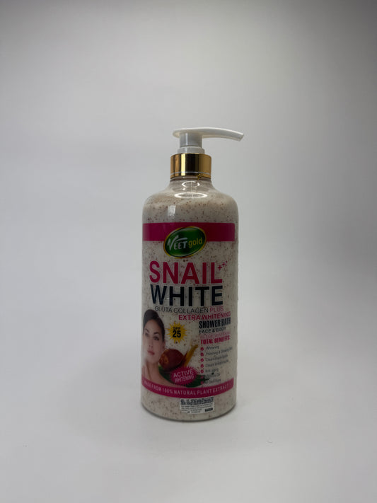 Veet Gold Snail White Gluta Collagen Plus Extra Whitening Shower Bath