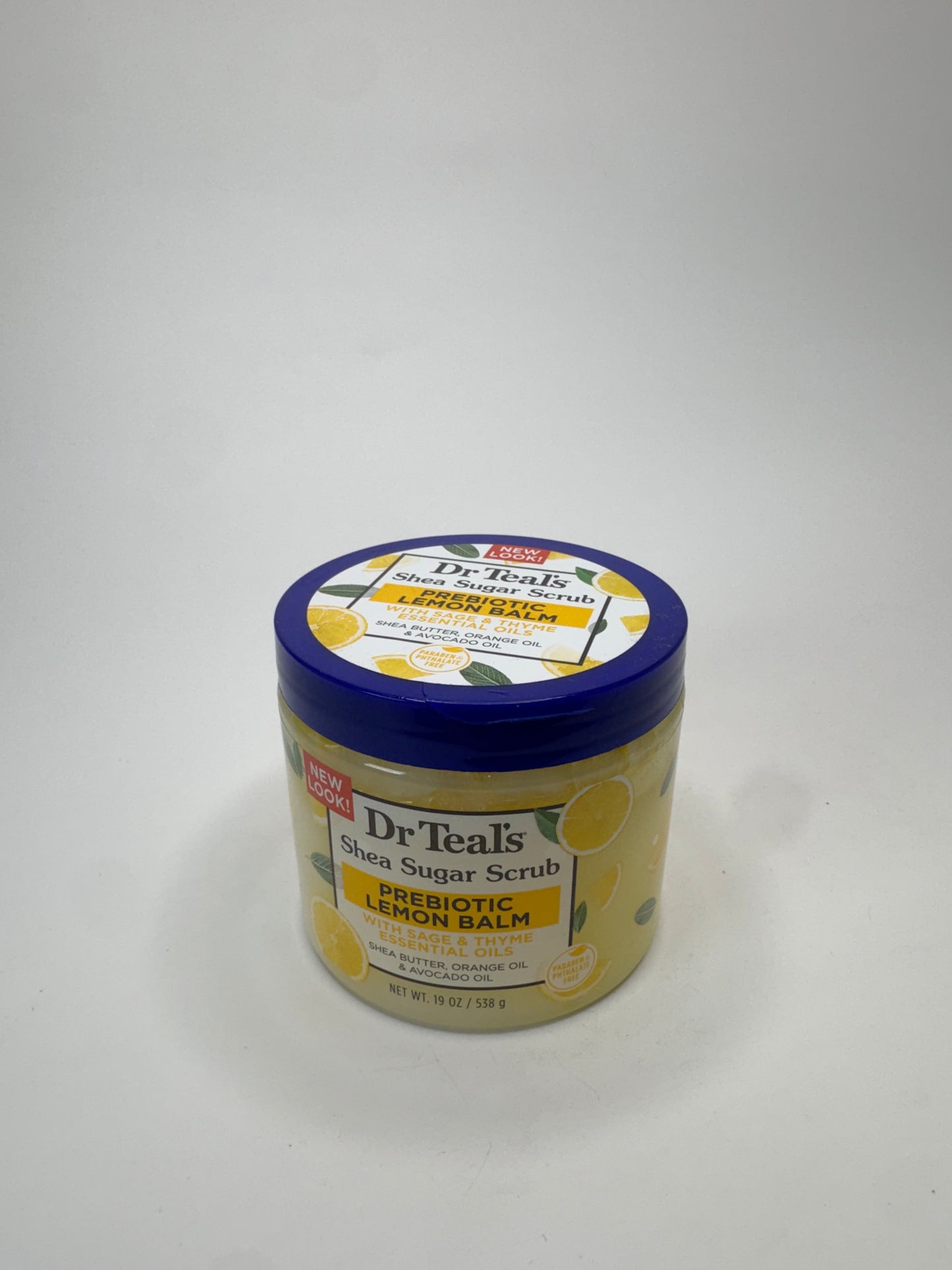 Dr Teal's Shea Sugar Scrub (Prebiotic Lemon Balm)