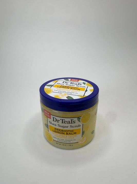 Dr Teal's Shea Sugar Scrub (Prebiotic Lemon Balm)