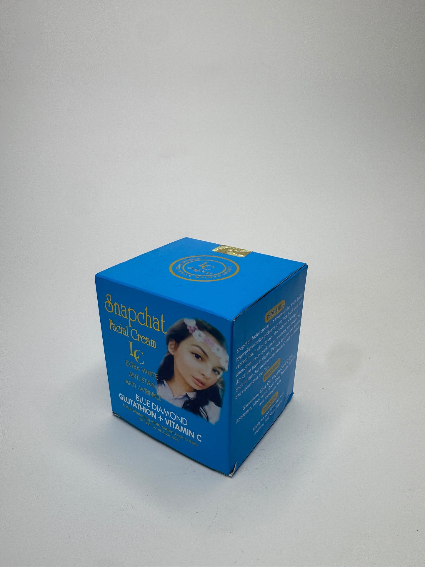 Snapchat Facial Cream Blue Diamond Glutathione + Vitamin C