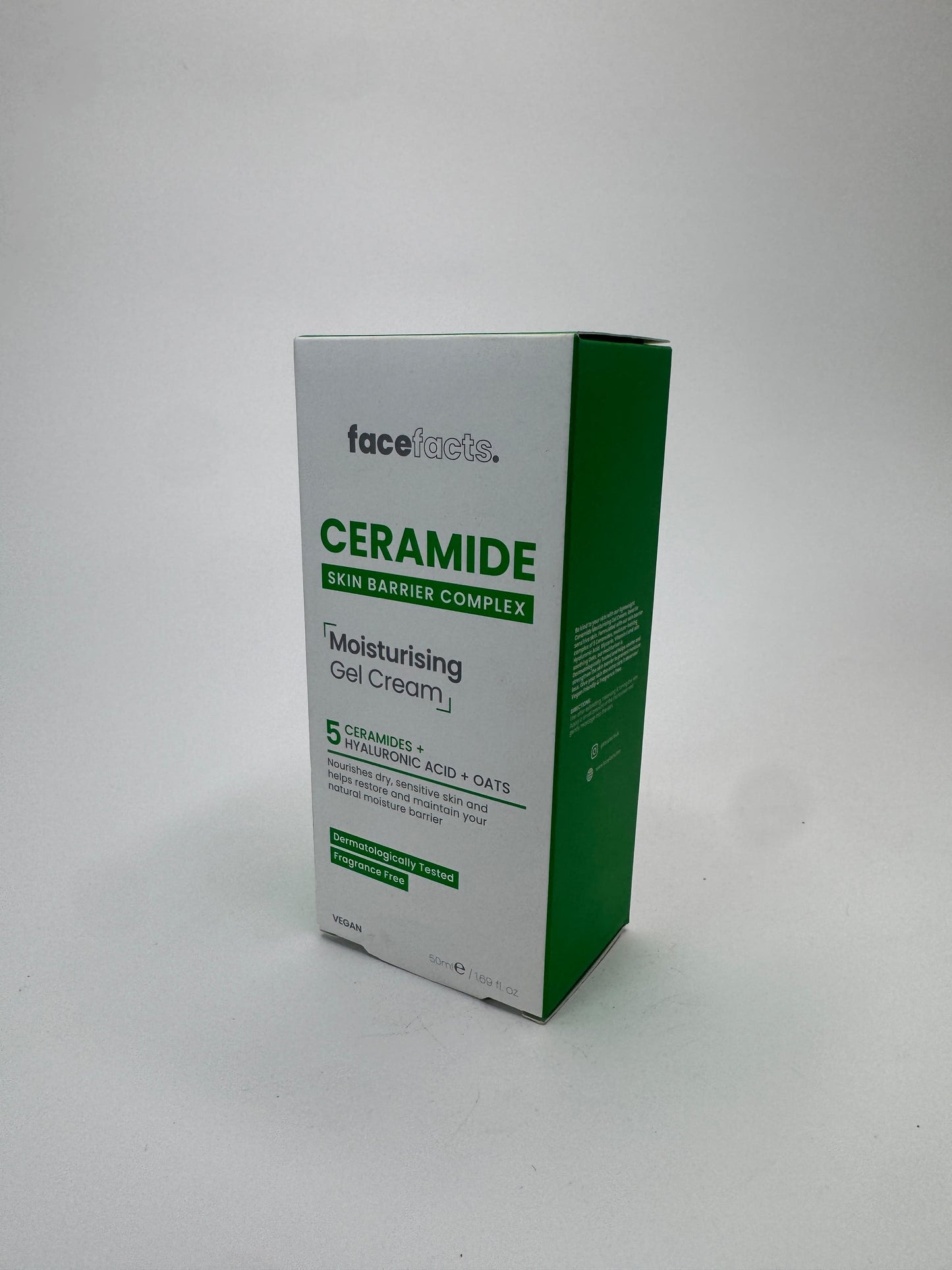FaceFacts Ceramide Moisturising Gel Cream