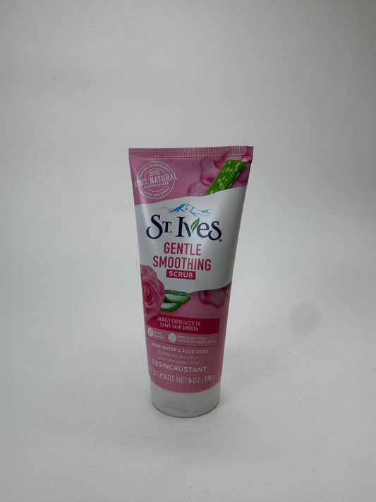 St. Ives Gentle Smoothing Scrub (Rose Water & Aloe Vera)