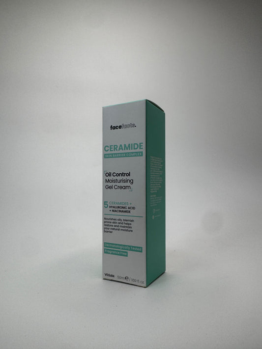 Face Facts Ceramide Oil Control Moisturising Gel Cream (50ml)