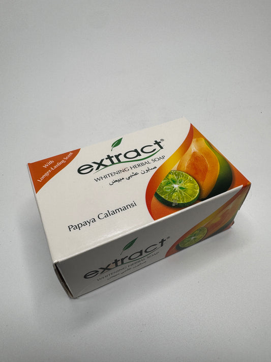 Extract Papaya Calamansi Whitening Herbal Soap