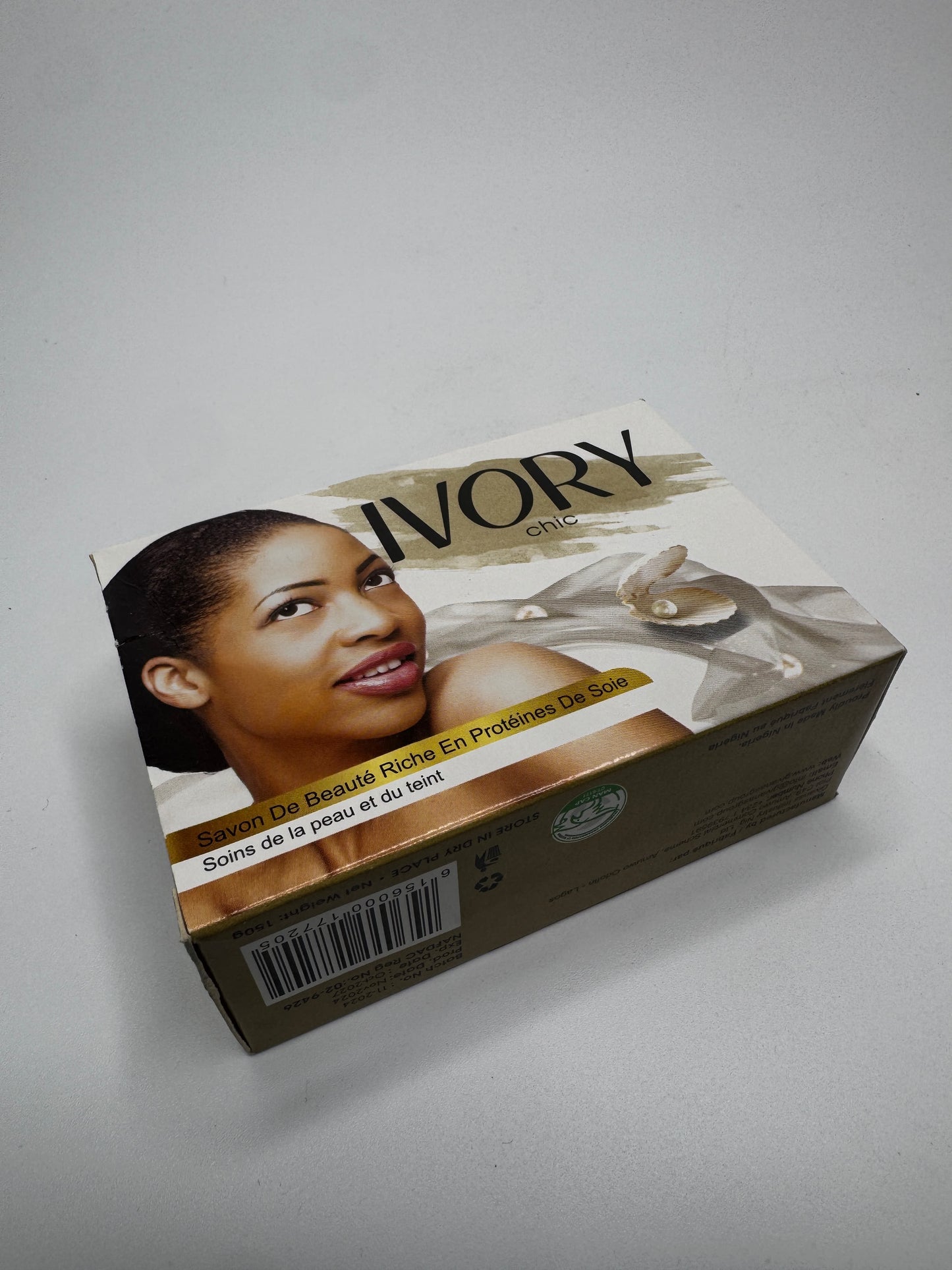 Ivory Chic Beauty Soap (Rich in Silk Proteins)
