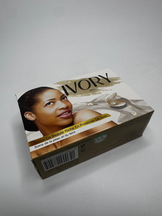 Ivory Chic Beauty Soap (Rich in Silk Proteins)