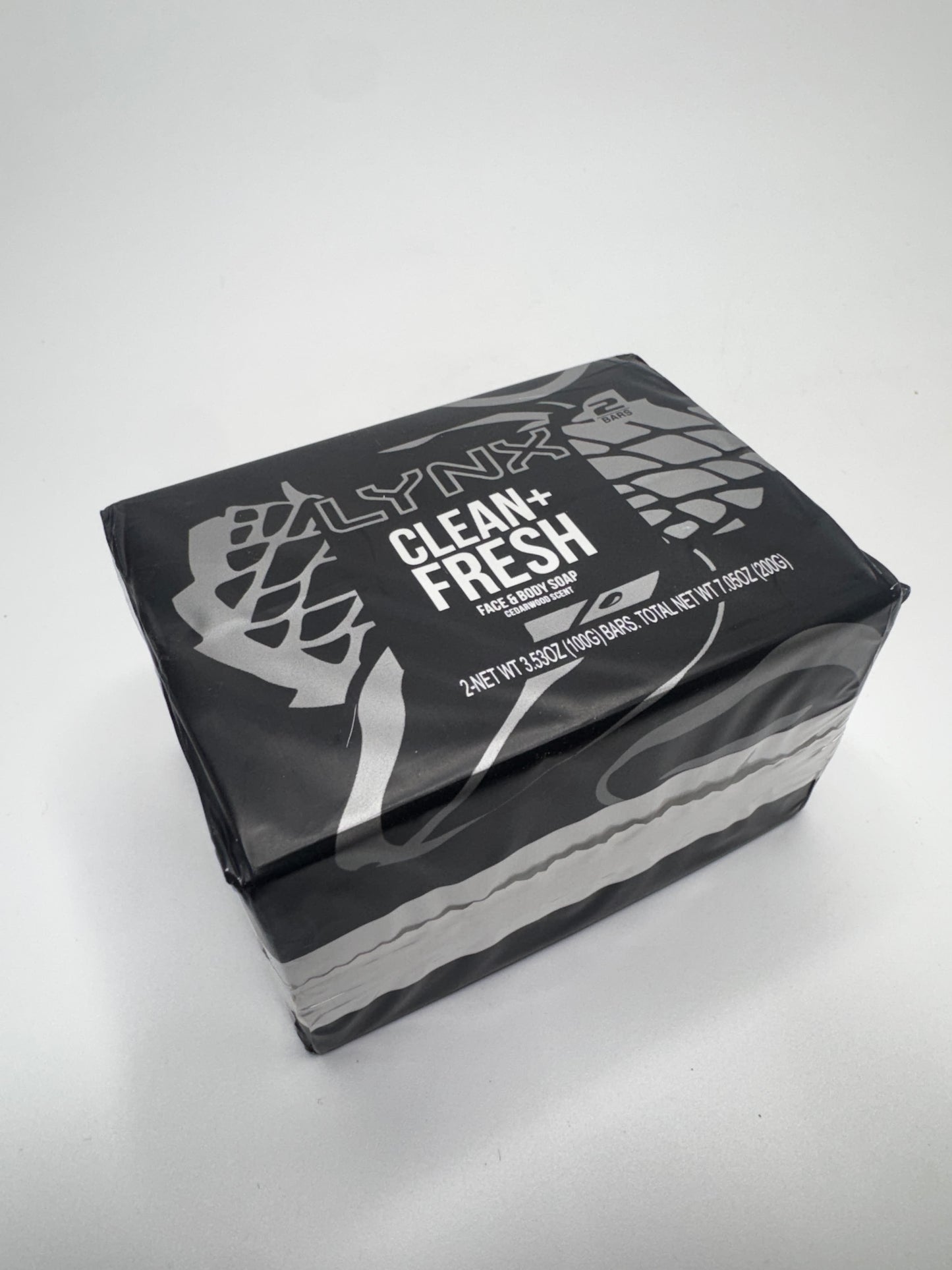 Lynx Clean + Fresh Cedarwood Face & Body Soap