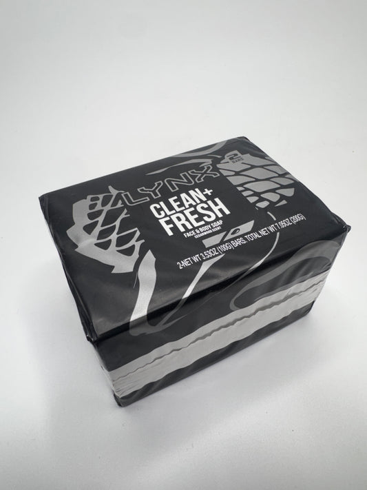 Lynx Clean + Fresh Cedarwood Face & Body Soap