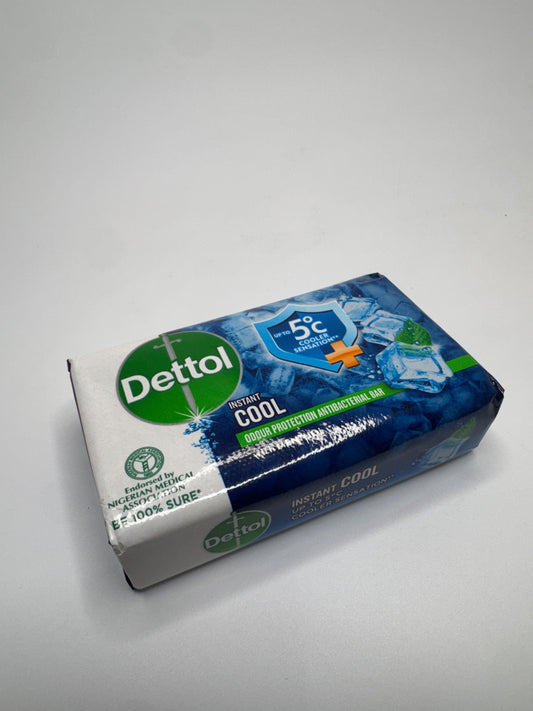 Dettol Instant Cool Antibacterial Bar Soap