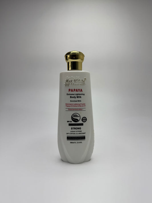 Hot White Papaya Extreme Lightening Body Milk