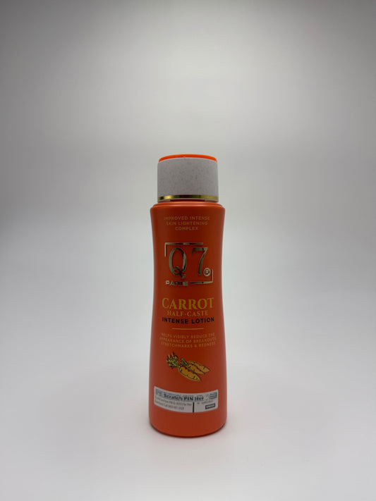 Q7 Paris Carrot Intense Skin Lightening Complex Lotion