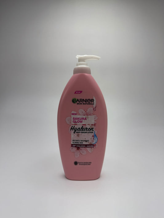 Garnier Sakura Glow Hyaluron Body Serum Lotion