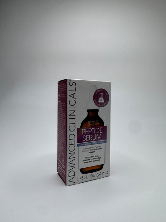 Advanced Clinicals Peptide Serum Anti‑Wrinkle Face Serum
