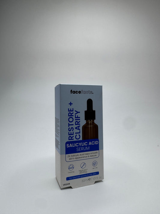Face Facts Restore + Clarify Salicylic Acid Serum