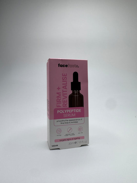 FaceFacts Firm + Revitalise Polypeptide Serum