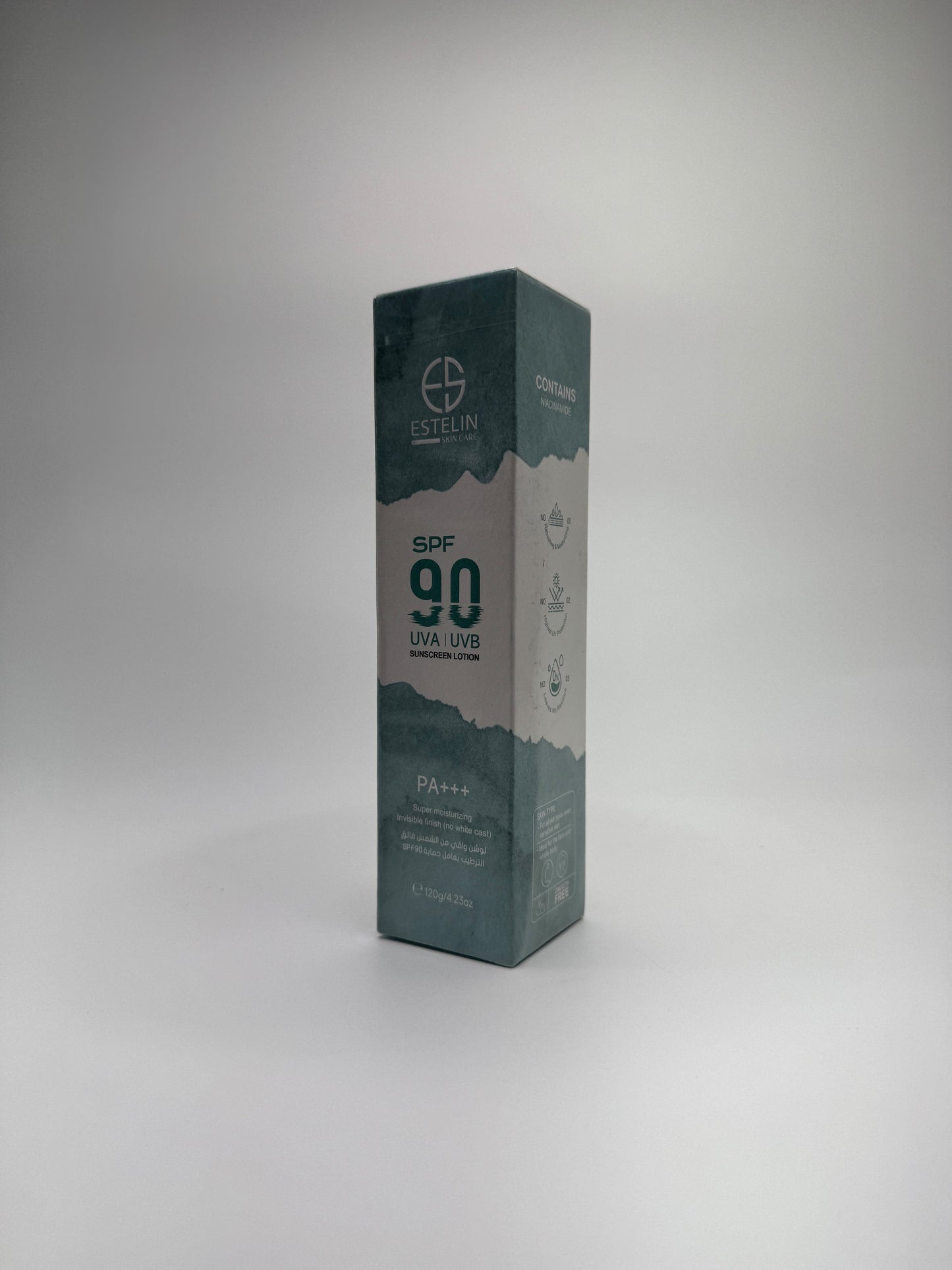 Estelin SPF 90 UVA/UVB Sunscreen Lotion