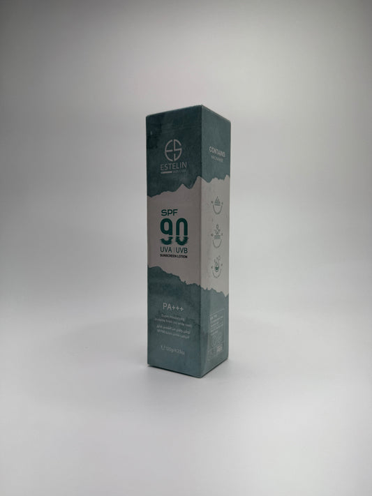 Estelin SPF 90 UVA/UVB Sunscreen Lotion
