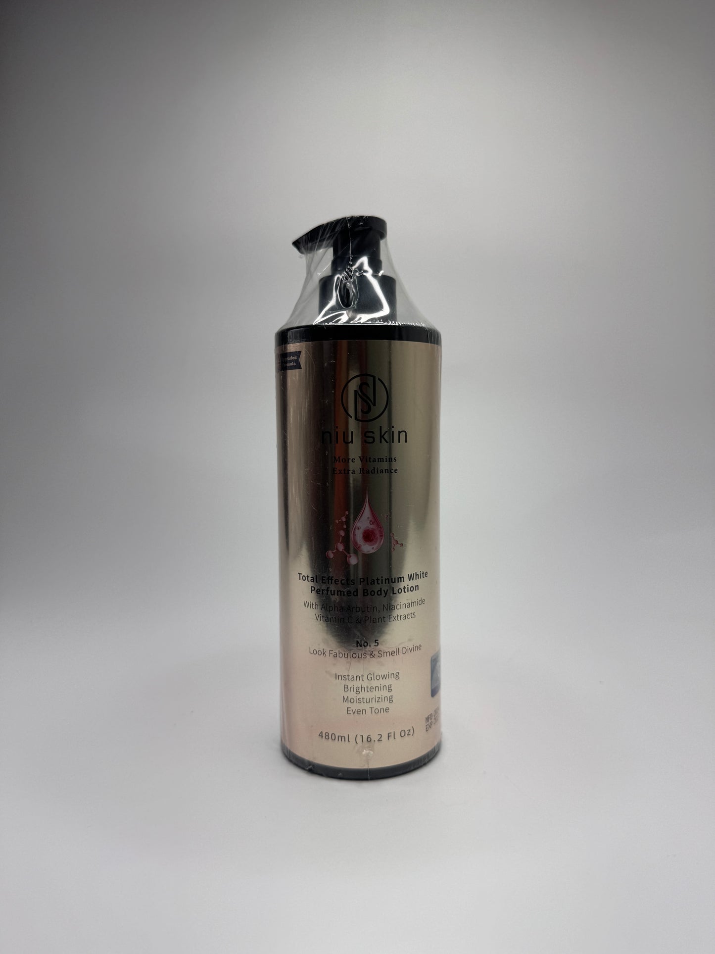 Niu Skin Total Effects Platinum White Perfumed Body Lotion